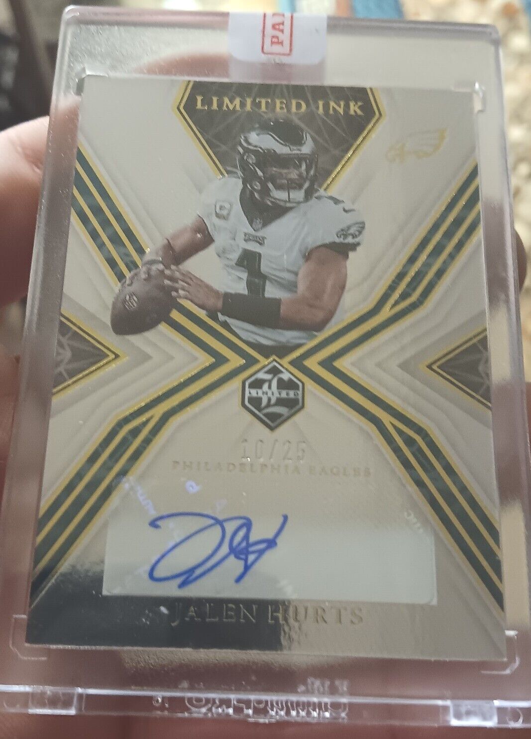 2022 Limited Football JALEN HURTS Limited Ink /25 Auto 🔥 🔥