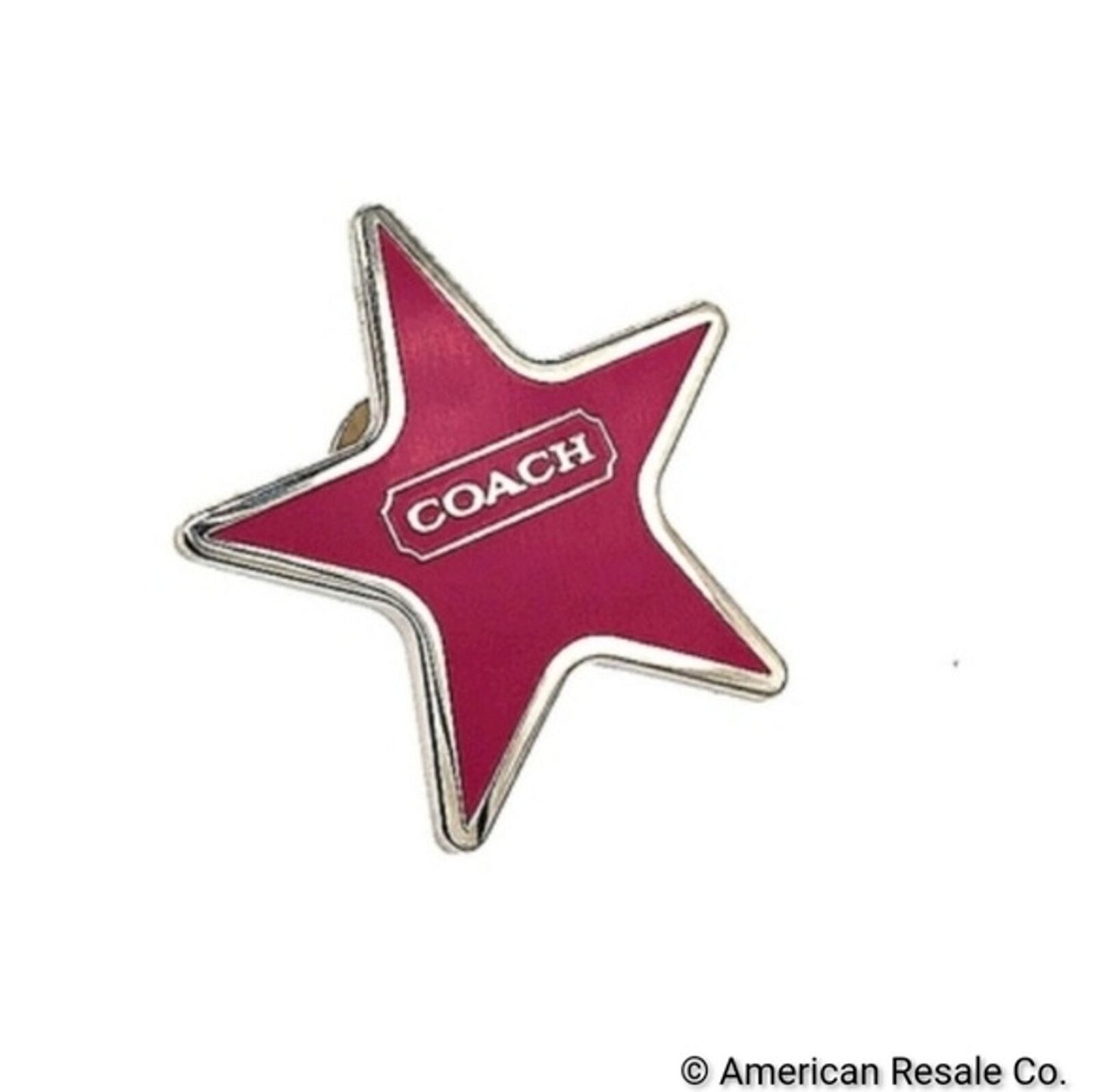 COACH Vintage Mauve Purple Pin brooch, purse or backpack charm