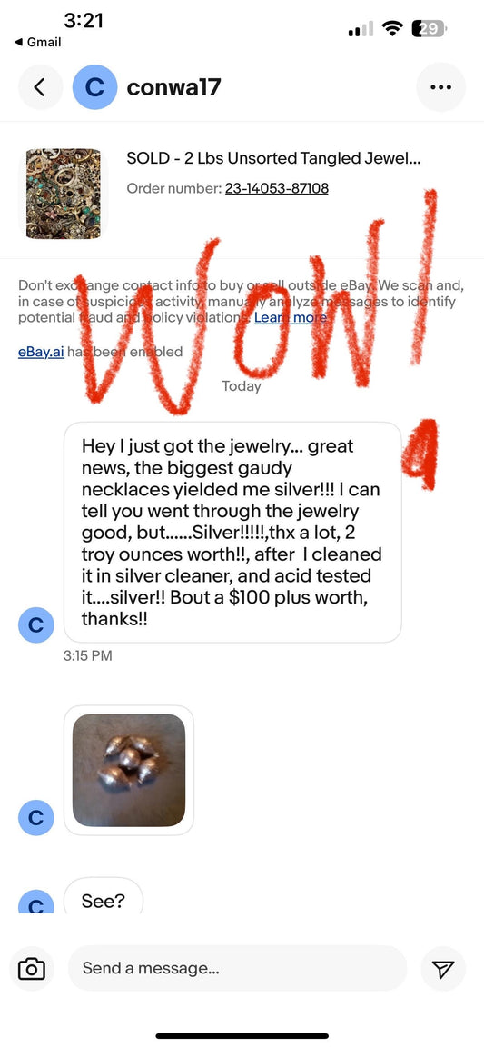 2 Lbs Unsorted Vintage to Modern Costume Jewelry Craft Broken Junk Lot, Rings, Earrings, Mismatched