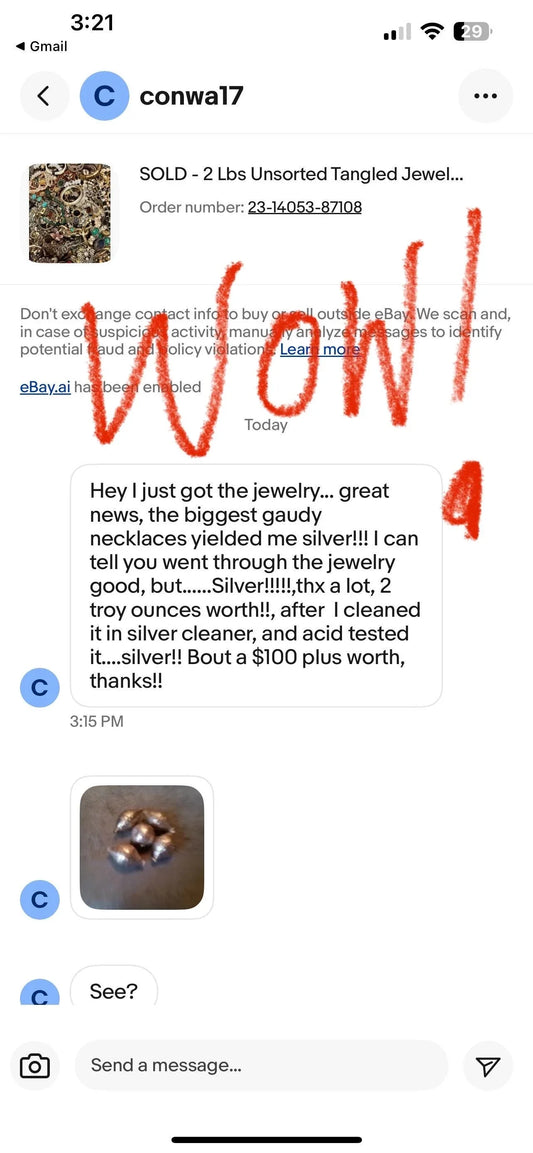 2 Lbs Unsorted Vintage to Modern Costume Jewelry Craft Broken Junk Lot, Rings, Earrings, Mismatched