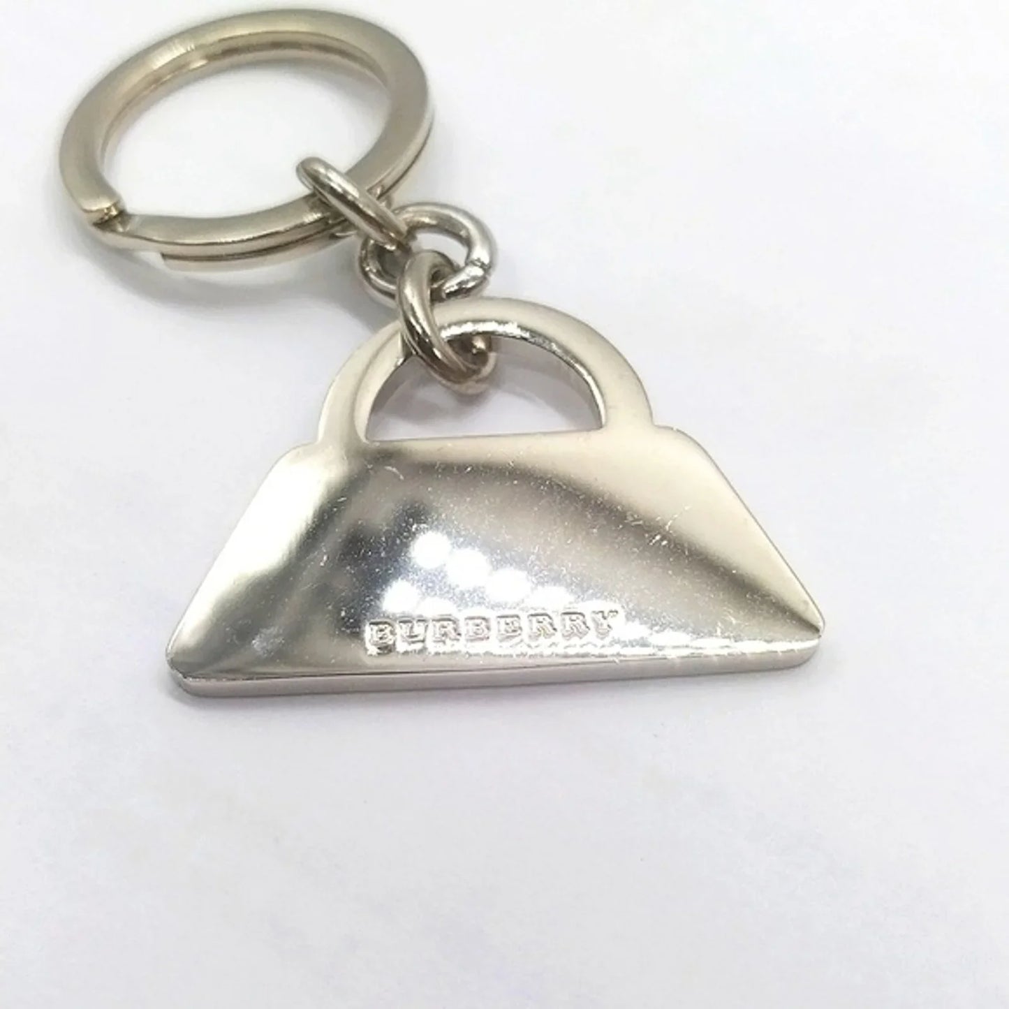 Vintage BURBERRY Nova Check Mini Purse Keychain Fob Purse Charm