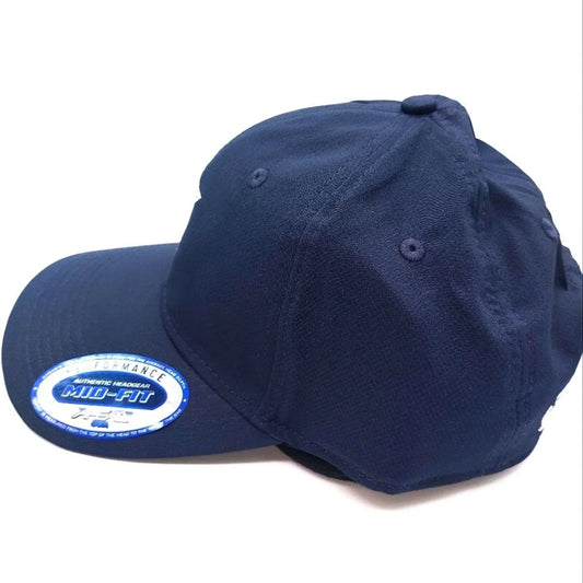 New Navy Blue Merrill Lynch Rare Golf Adjustable Midfit Hat by AHEAD