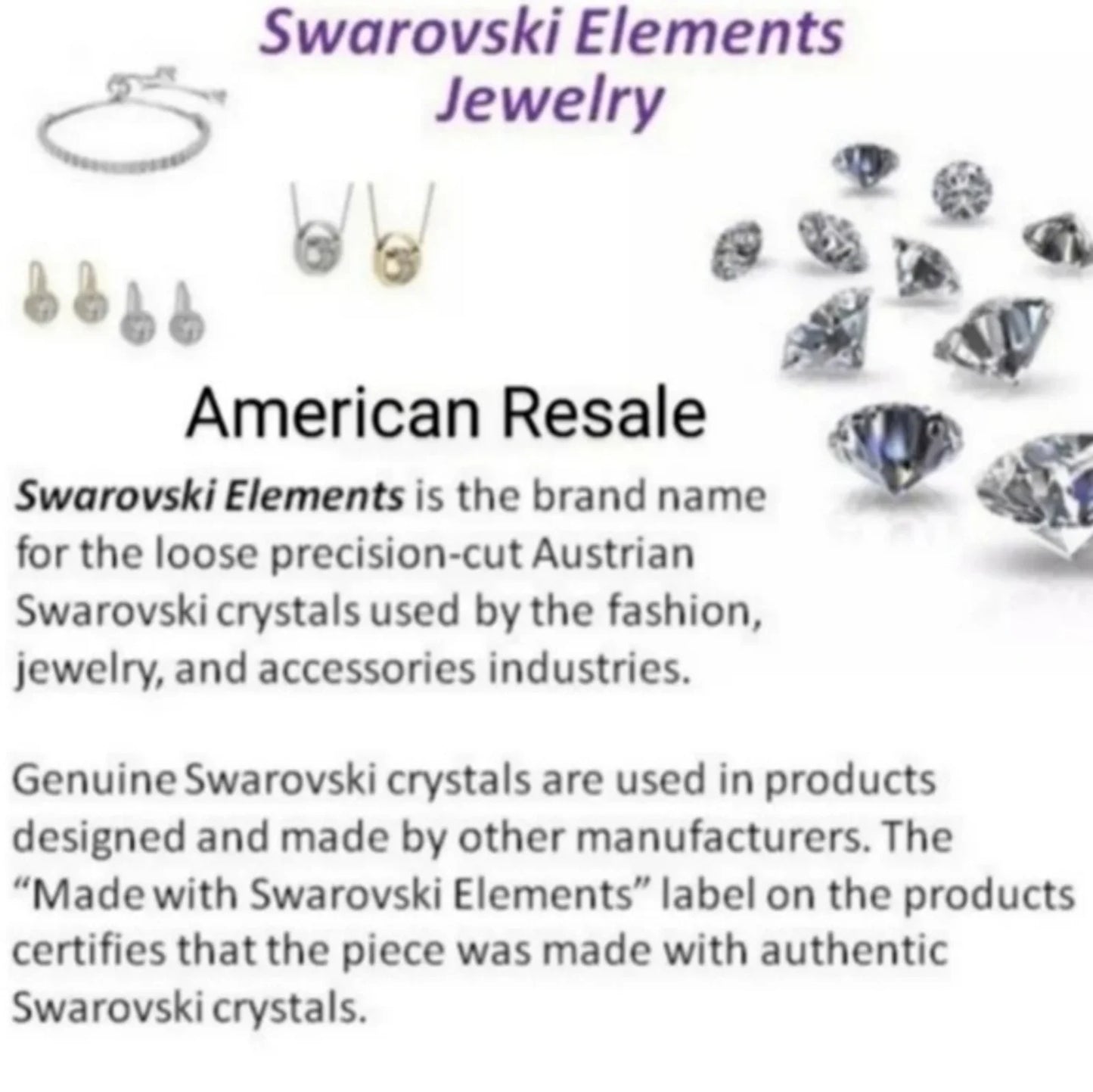 Palladium Plated Made with Swarovski Crystals 3/4" Mini Hoop Earrings