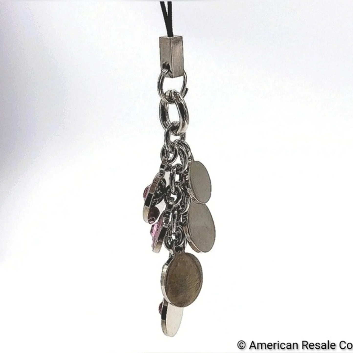 $68 COACH Vintage Signature BCA Gem Multi Keychain Fob Lanyard Purse Charm #1734