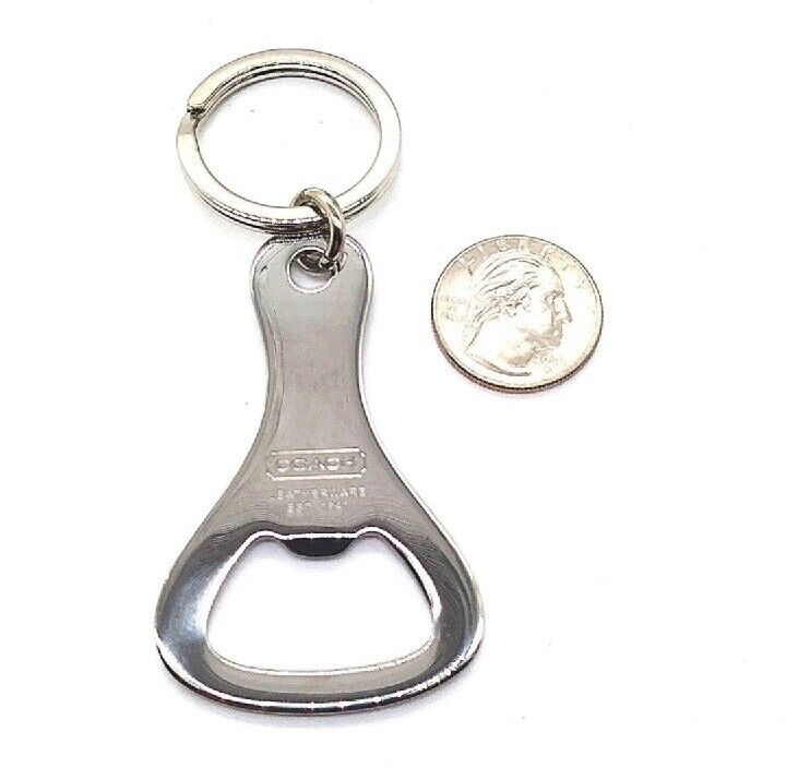 Rare COACH Bottle Opener Keychain Key Fob Charm Accessory Men Women- #FS7289