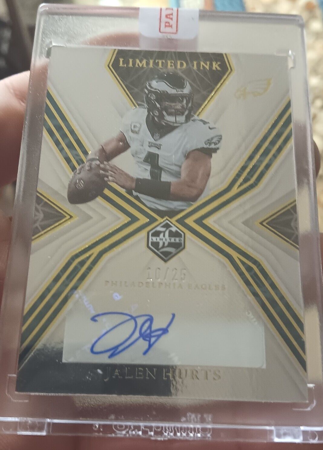 2022 Limited Football JALEN HURTS Limited Ink  /25 Auto 🔥 🔥