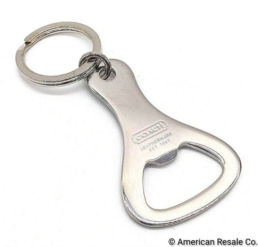 Rare COACH Bottle Opener Keychain Key Fob Charm Accessory Men Women- #FS7289