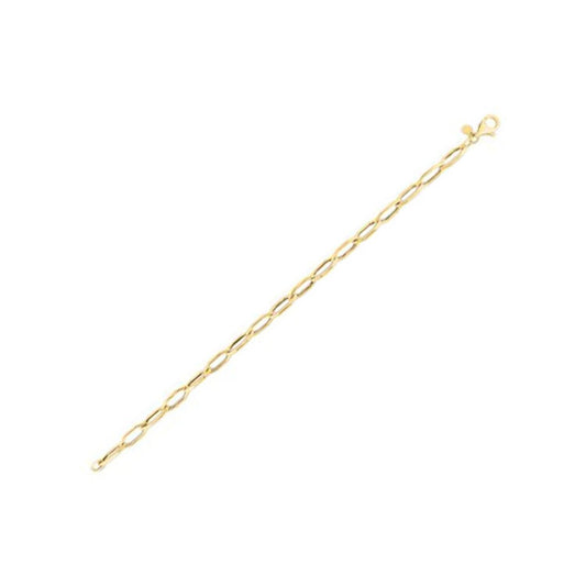 14k Yellow Gold La Goccia Link Bracelet