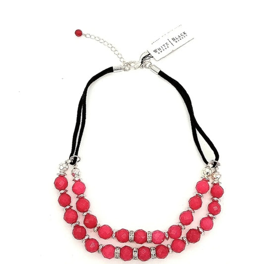 White House Black Market Jade Necklace-NWT