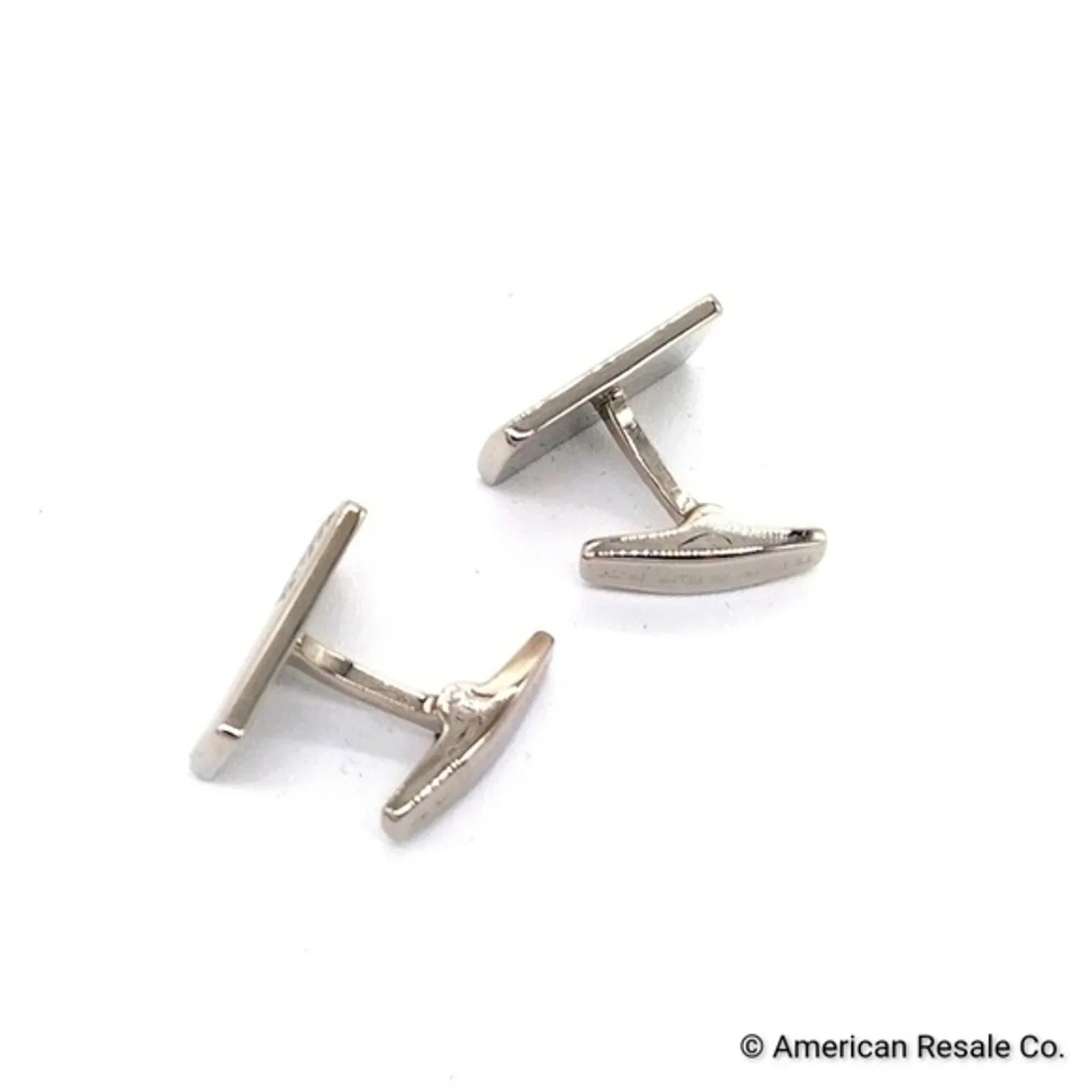 Vintage Burberry Cufflinks. Signed. Rare. Nova Check Pattern. Same Day Shipping.