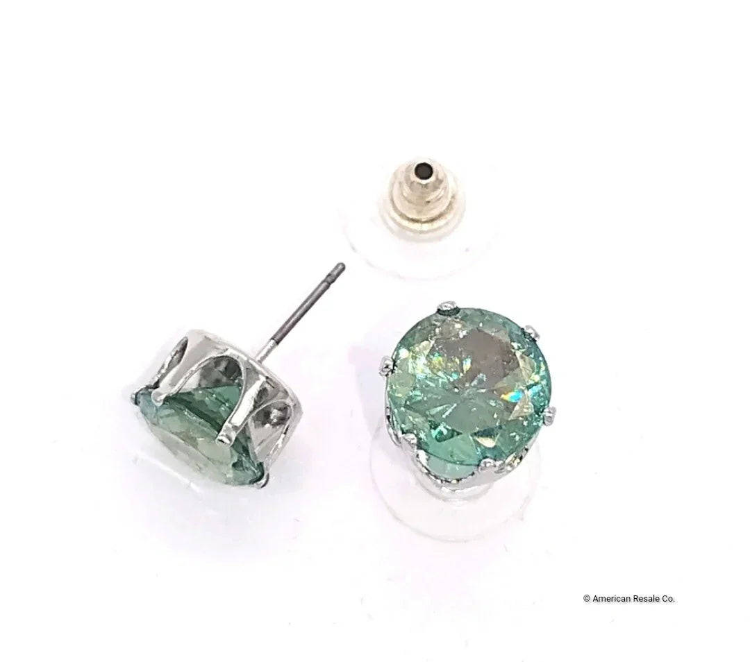 Made with Swarovski® Crystal Elements Stud Earrings 8mm 9mm 