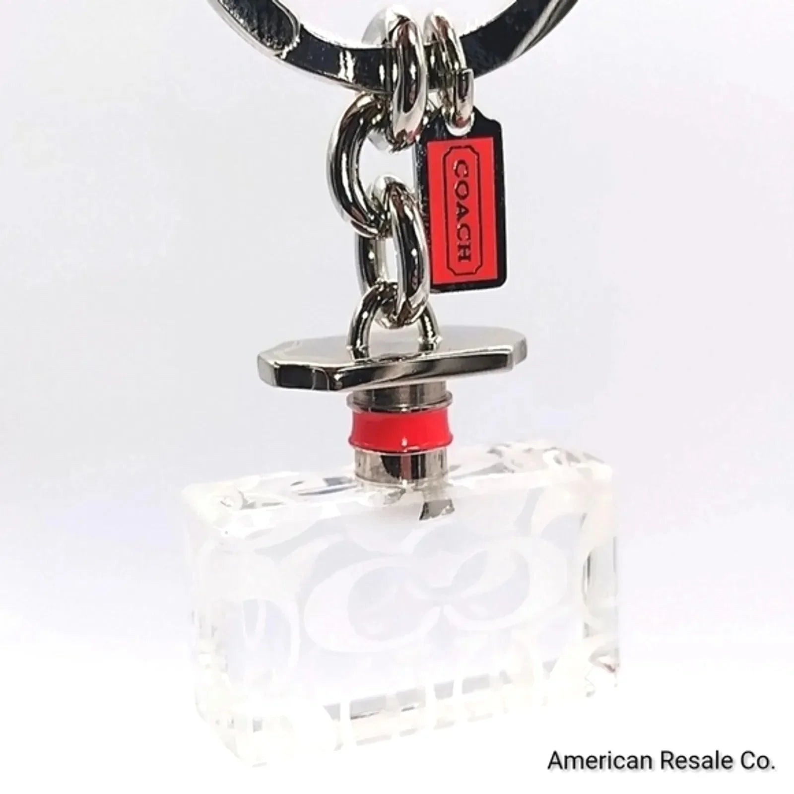 Vintage COACH Perfume Bottle Keychain Fob Purse Charm-Limited Edition-#60138