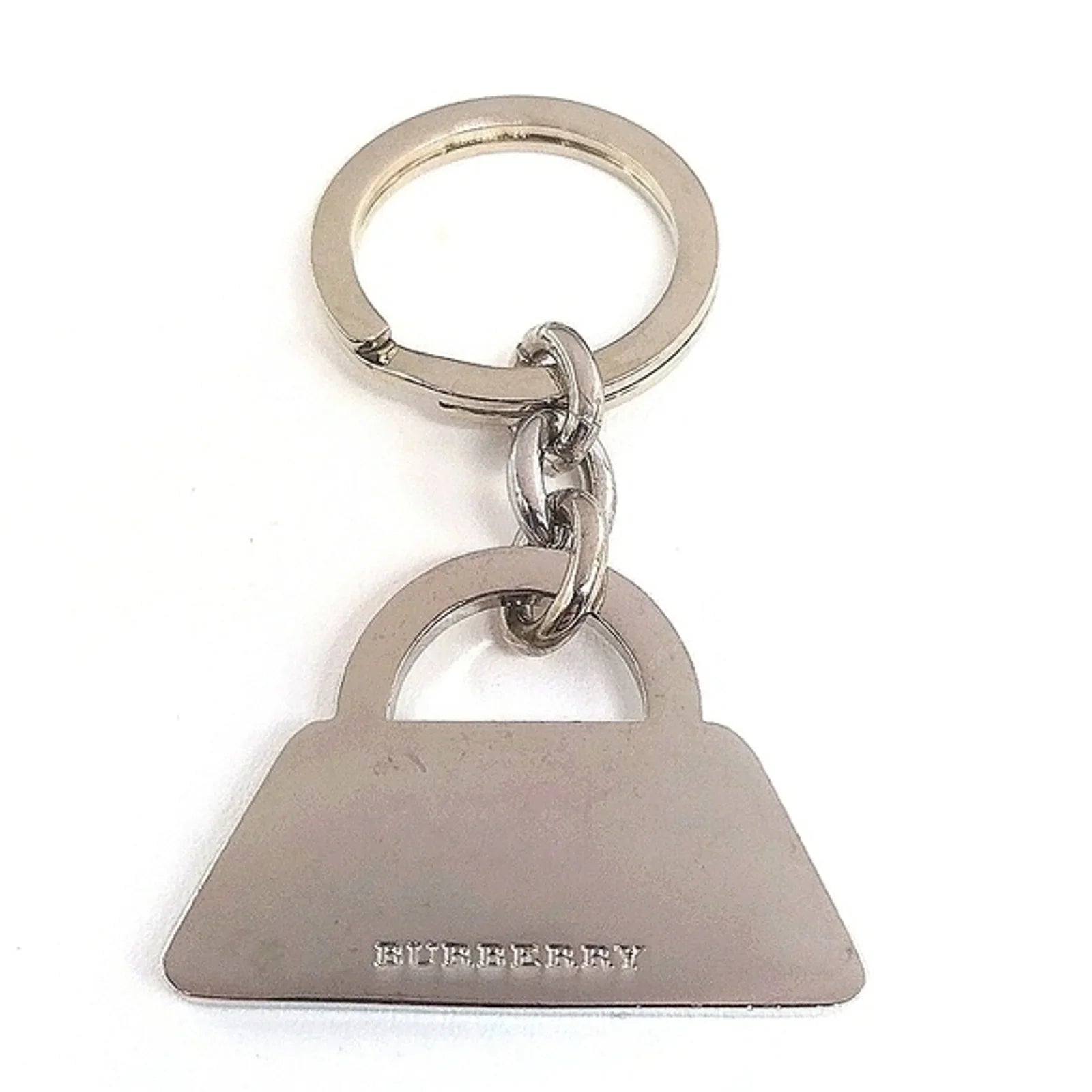 Vintage BURBERRY Nova Check Mini Purse Keychain Fob Purse Charm