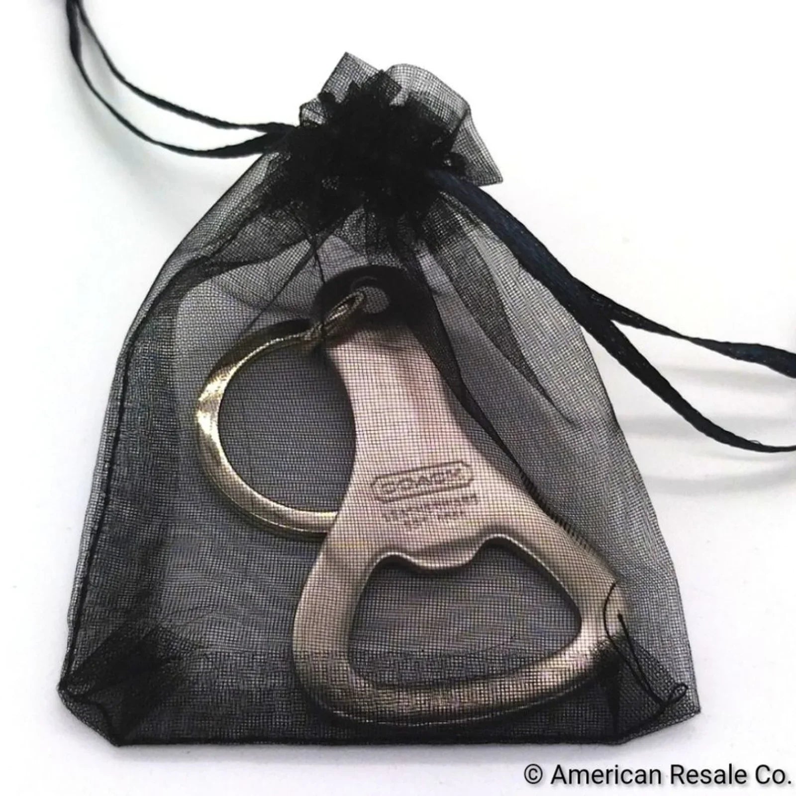 COACH Vintage Brushed Nickel Real Bottle Opener Keychain Style # FS7289