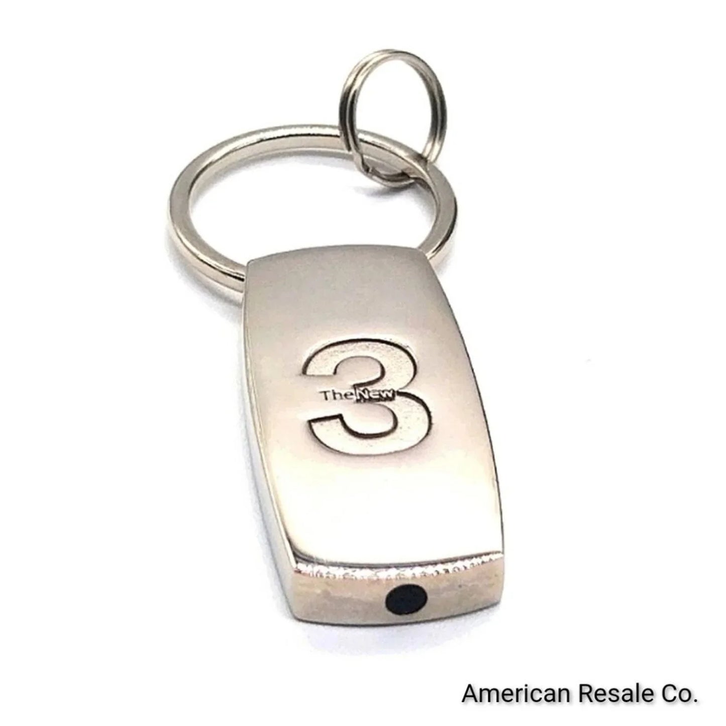 Authentic BMW M3 3 Series Keychain Key Fob OEM In Chrome Finish-Unisex