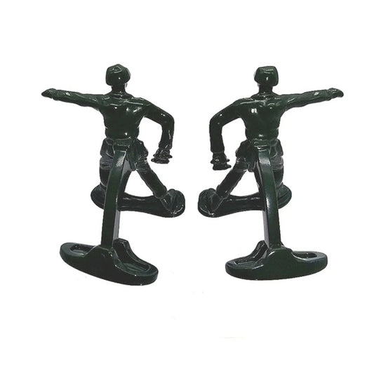 Vintage Paul Smith Army Man Green Military GI Joe Signed CuffLinks - RARE