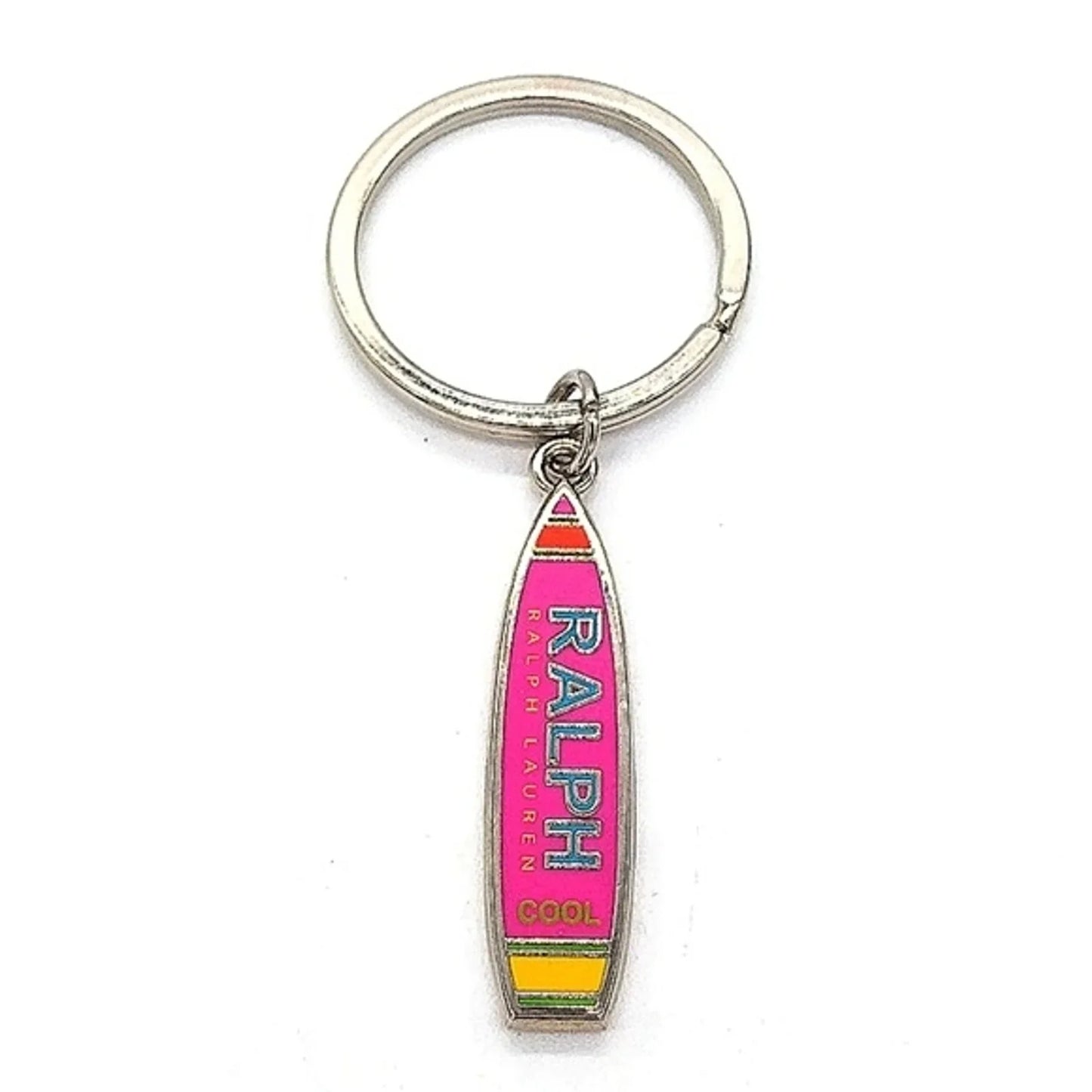 POLO Ralph Lauren Vintage Surf Board Keychain Fob Purse Charm
