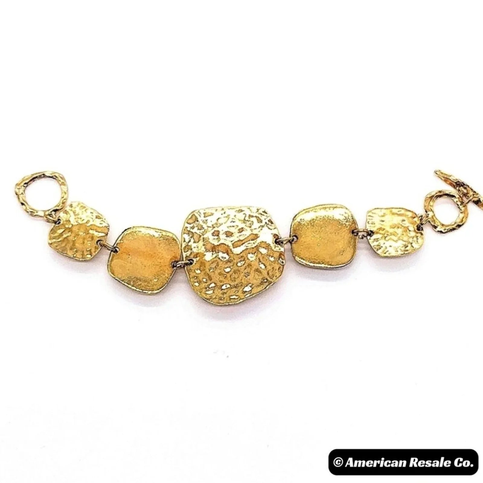 Chunky Gold Bracelet, Vintage Style Boho Bracelet, Statement Bracelet