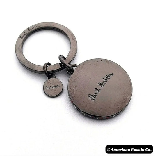 Vintage Paul Smith Keychain in Black with rainbow - Rare
