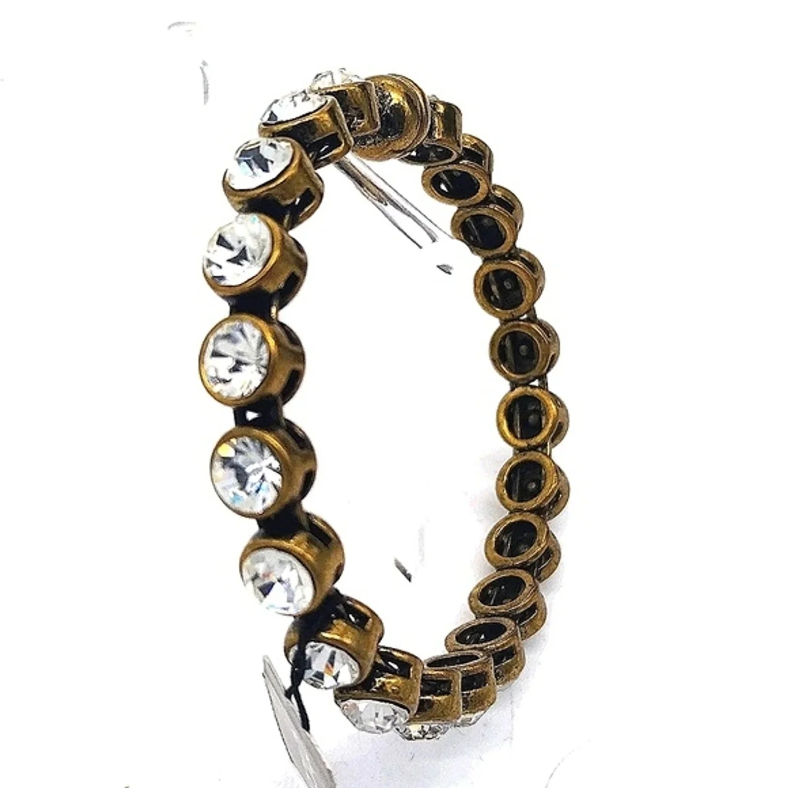 $40 Chicos CZ Cubic Zirconia Rasa Bangle Bracelets NWT