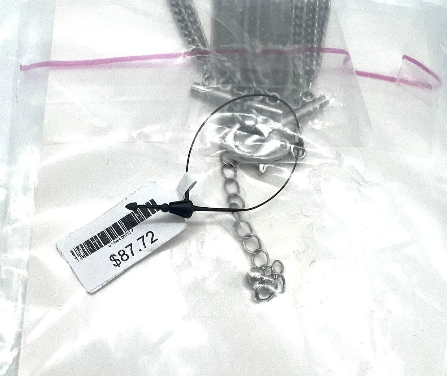 FREE PEOPLE Rapture Boho Layered Statement Necklace In Silver $87