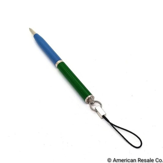 COACH Vintage 4" Wallet Pen Lanyard Keychain Purse Charm-RARE-Authentic