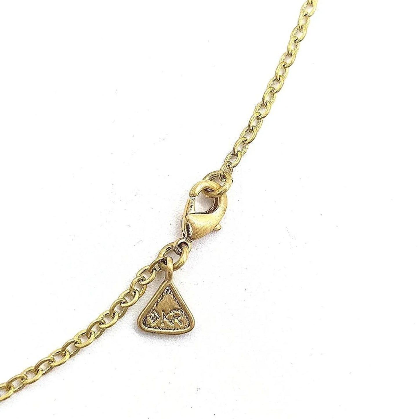 SILPADA Let it Glow Necklace in Gold Brass KR-36"