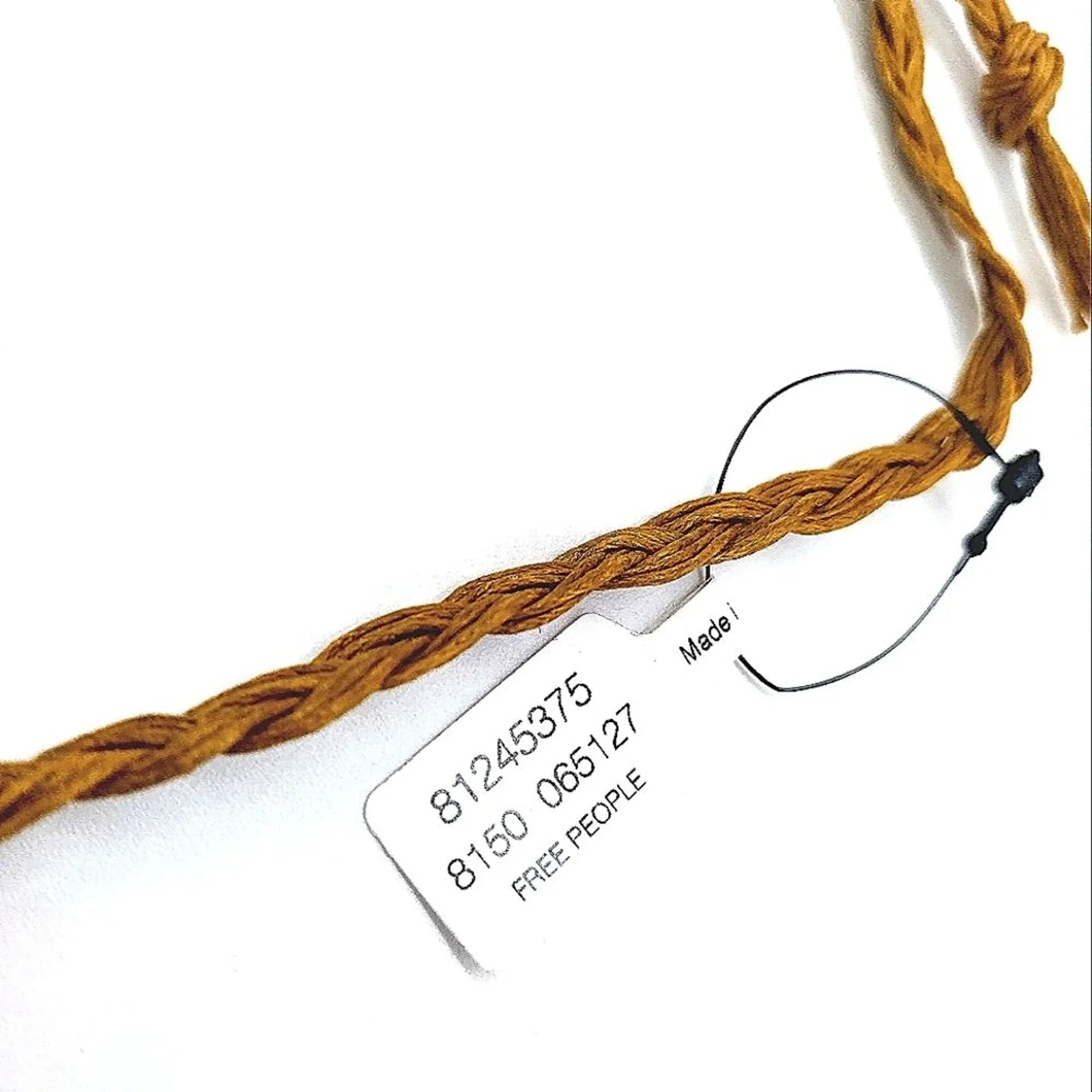 FREE PEOPLE Genuine Stone Pendant Boho Necklace-NWT $48