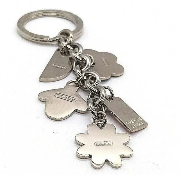 JUST IN! Vintage COACH Rare Multi Spring Keychain Fob Purse Charm #FS5765