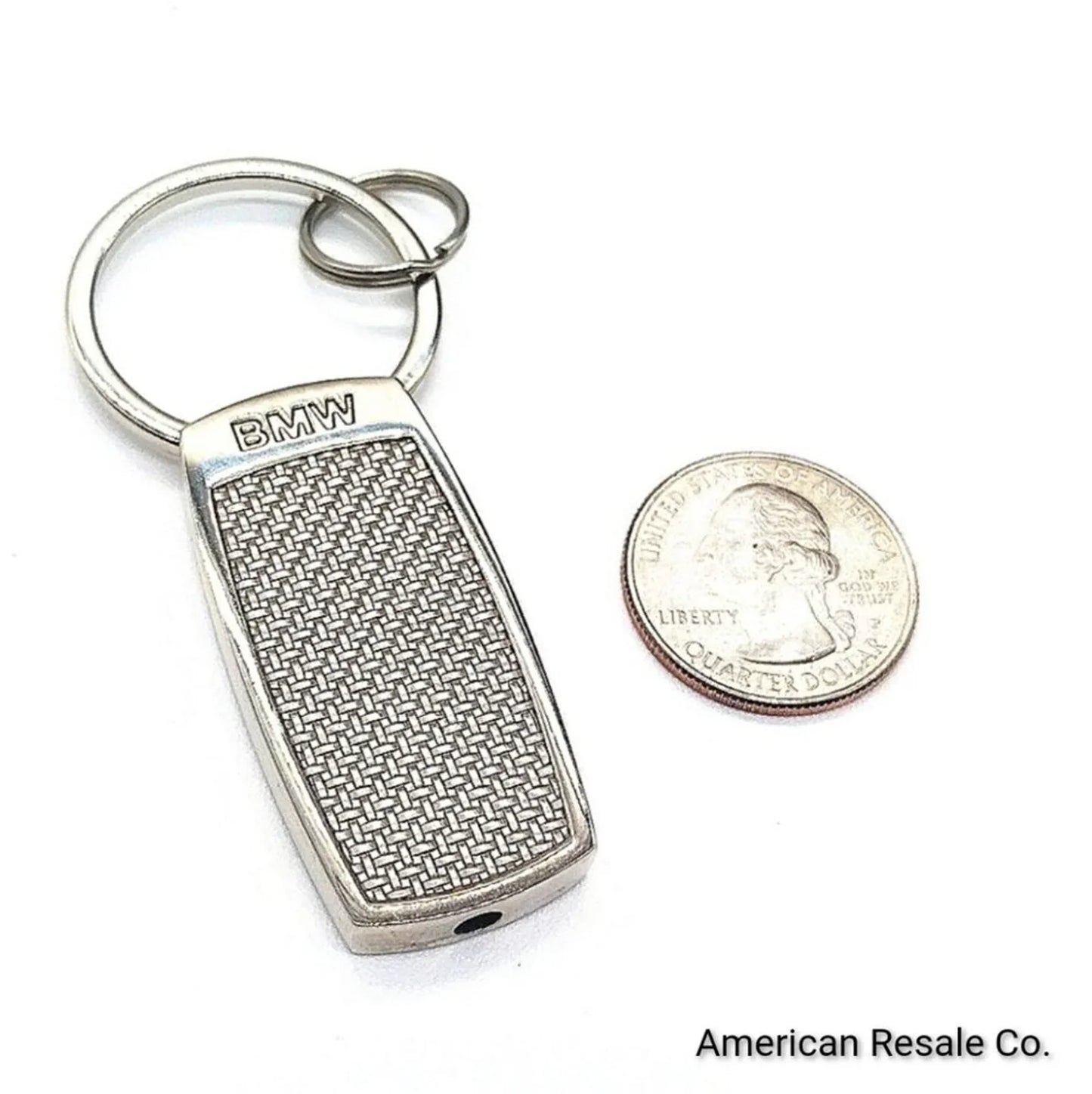 Authentic BMW M3 3 Series Keychain Key Fob OEM In Chrome Finish-Unisex