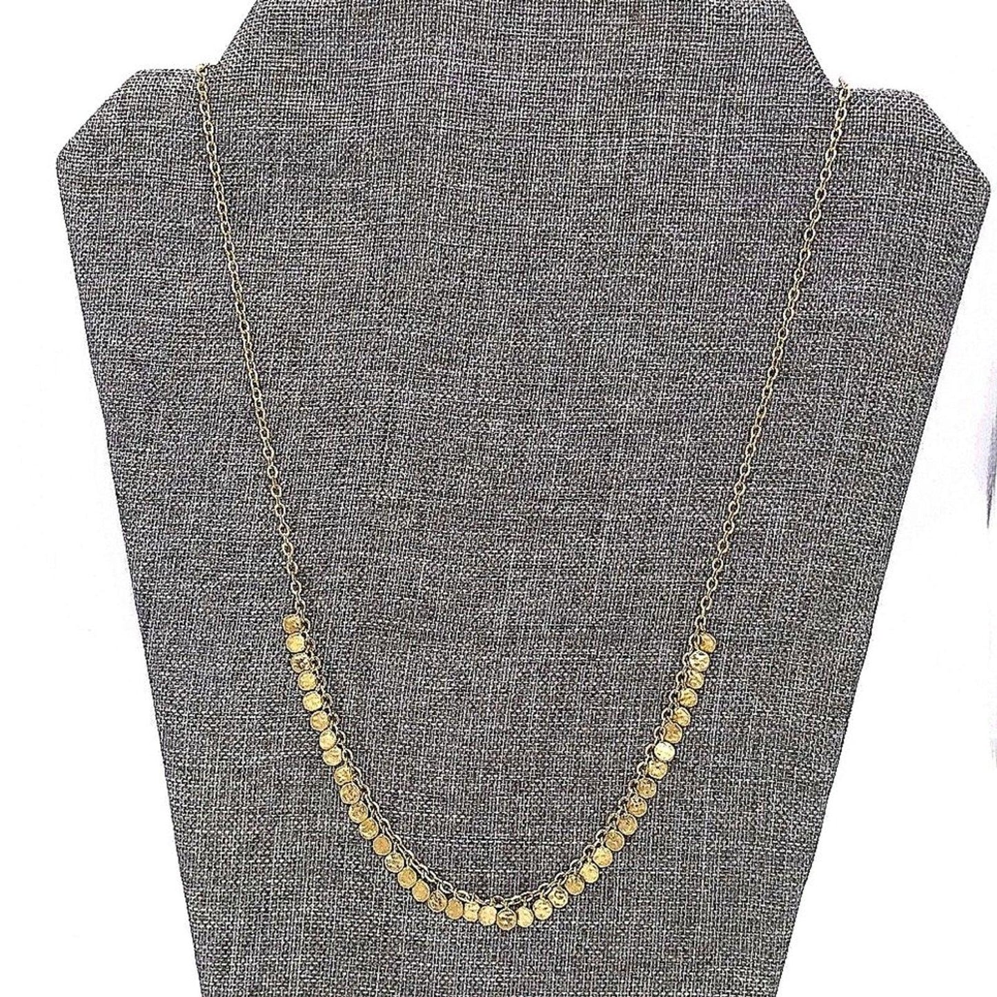 SILPADA Let it Glow Necklace in Gold Brass KR-36"