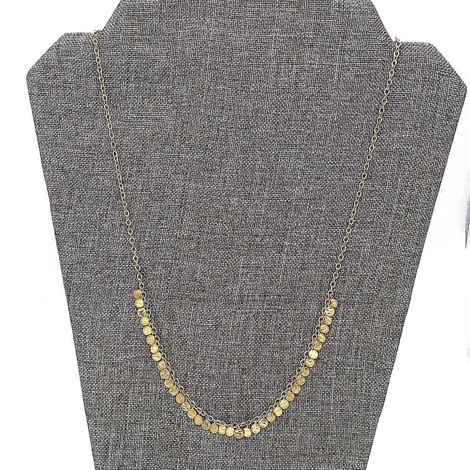 SILPADA Let it Glow Necklace in Gold Brass KR-36"