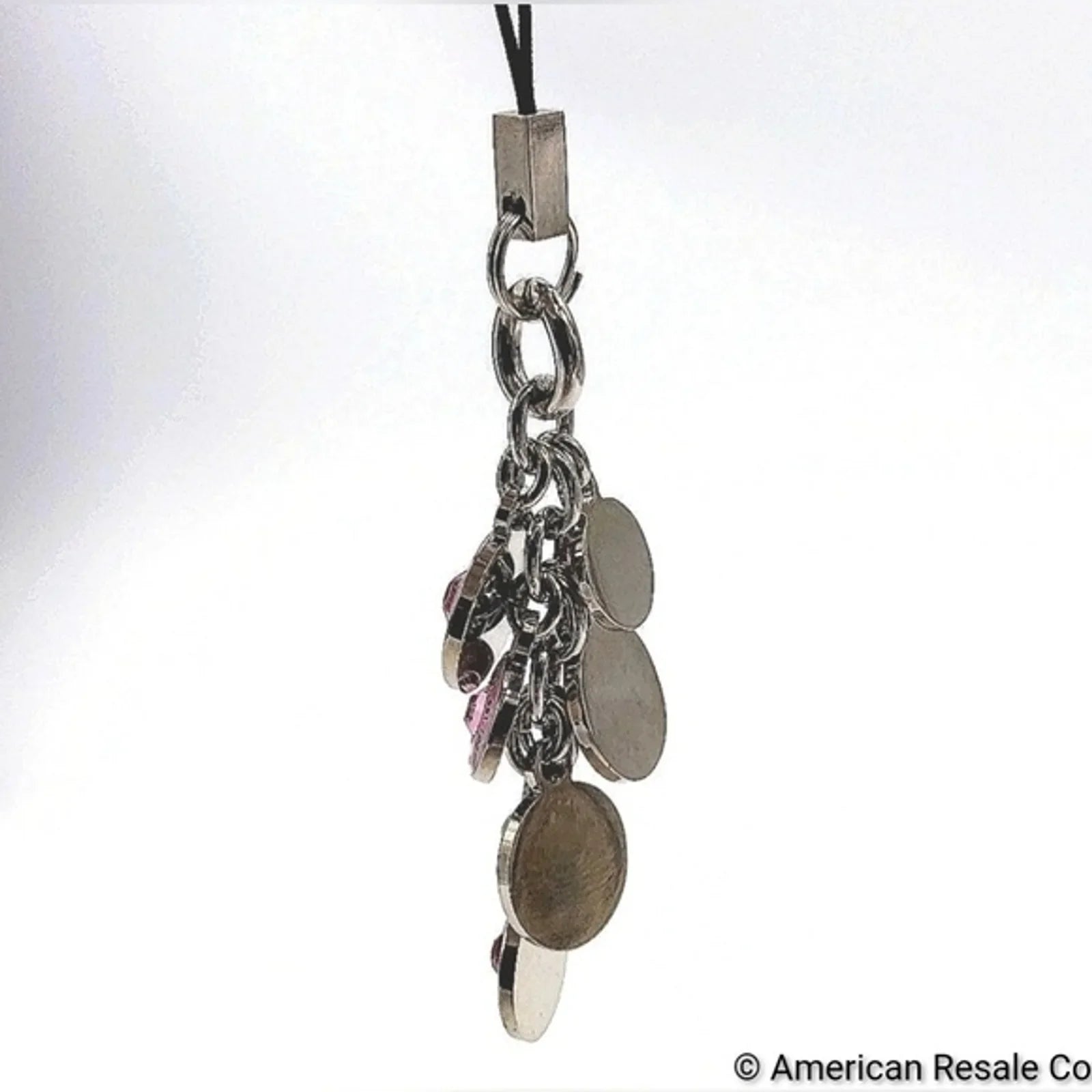 $68 COACH Vintage Signature BCA Gem Multi Keychain Fob Lanyard Purse Charm #1734