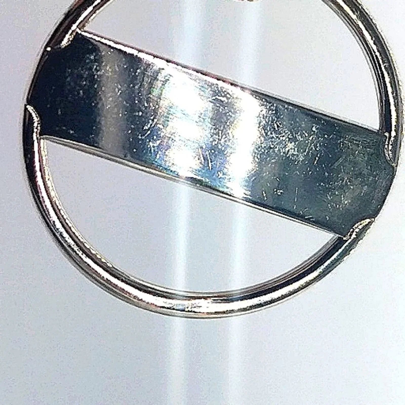 Rare COACH Keychain Fob Espresso Enamel Medallion Purse Charm  Tag Retired