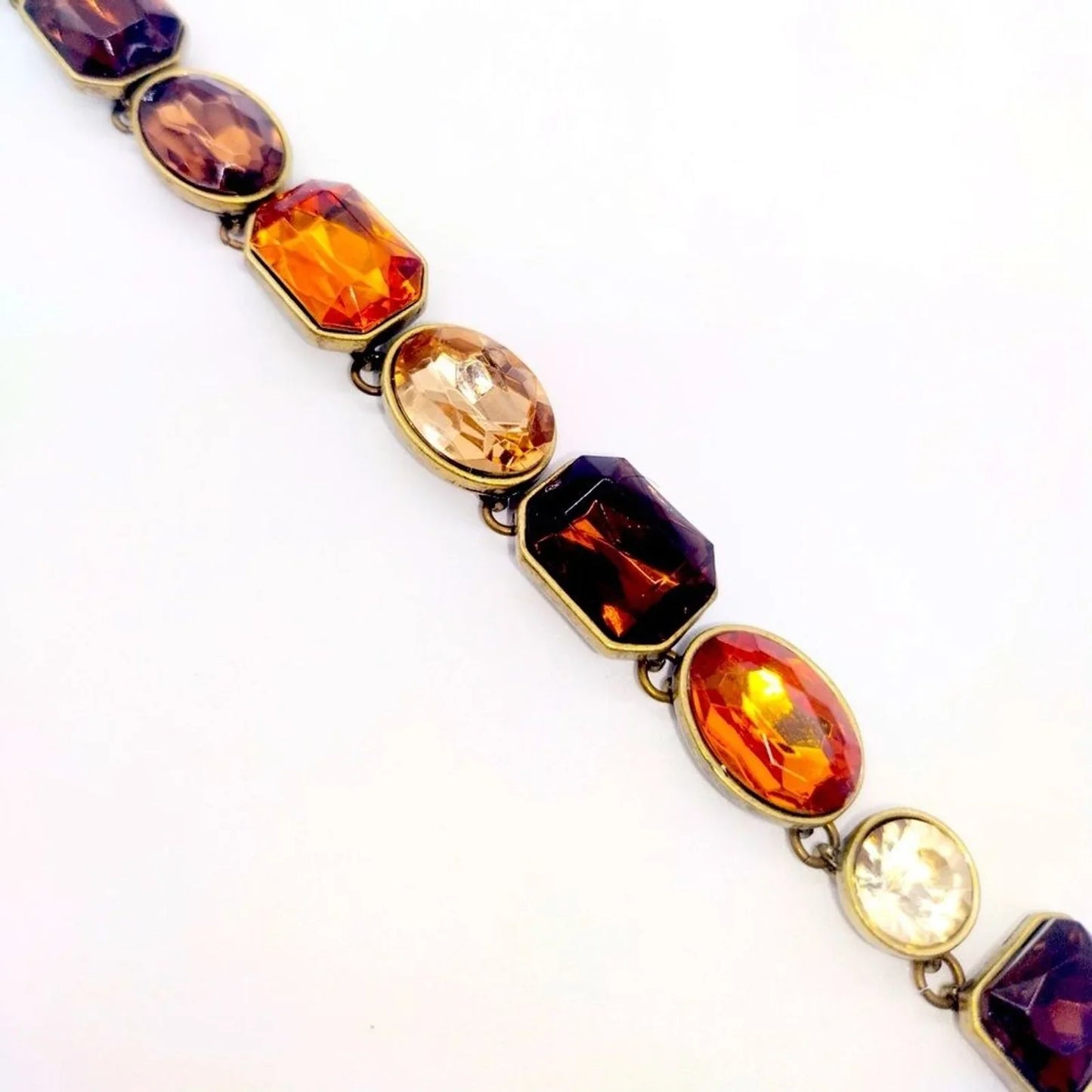 New-Kathy Van Zeeland Made with Swarovski Crystals Choker Necklace-Vintage-Rare