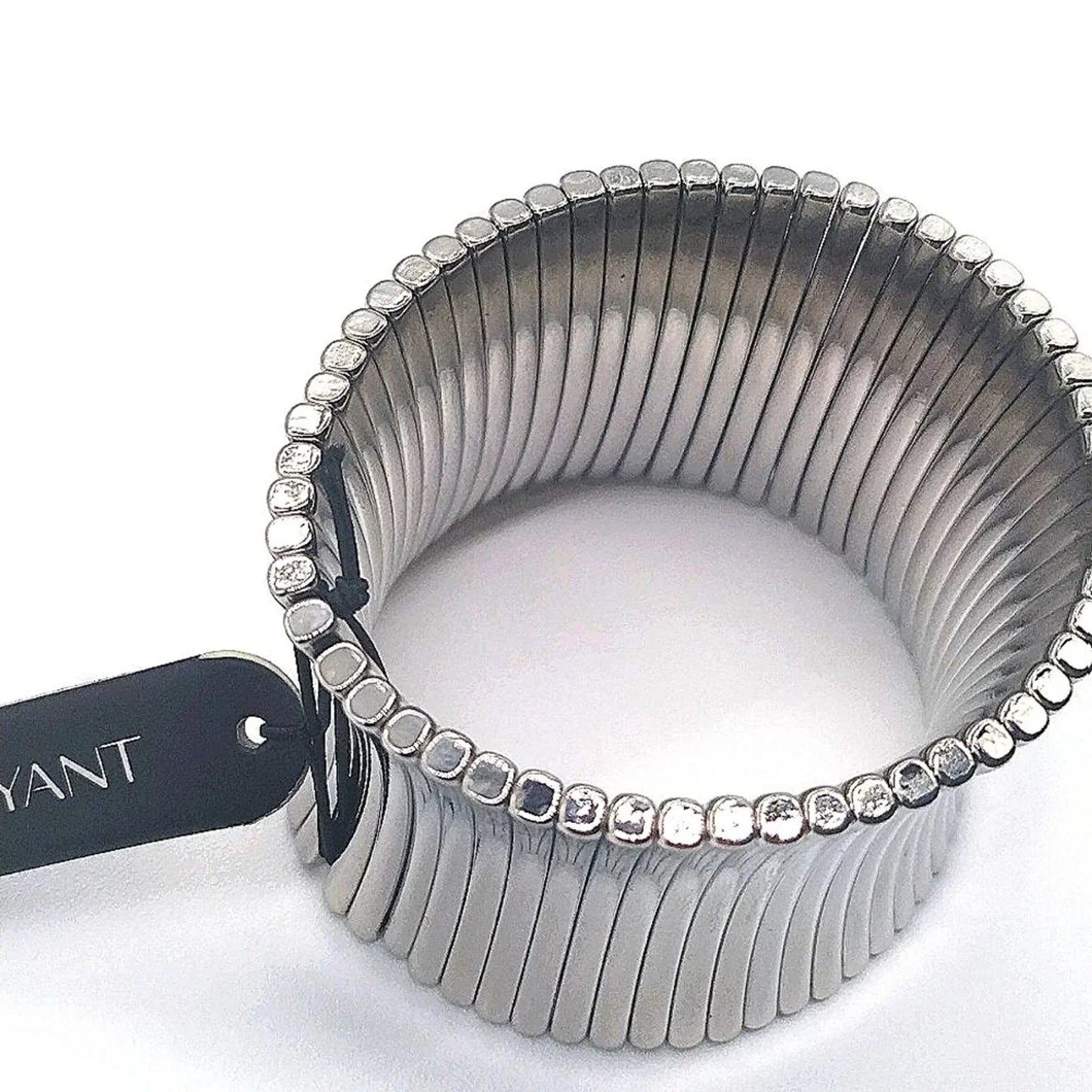 Designer Silver Stretch Bracelet by Lane Bryant