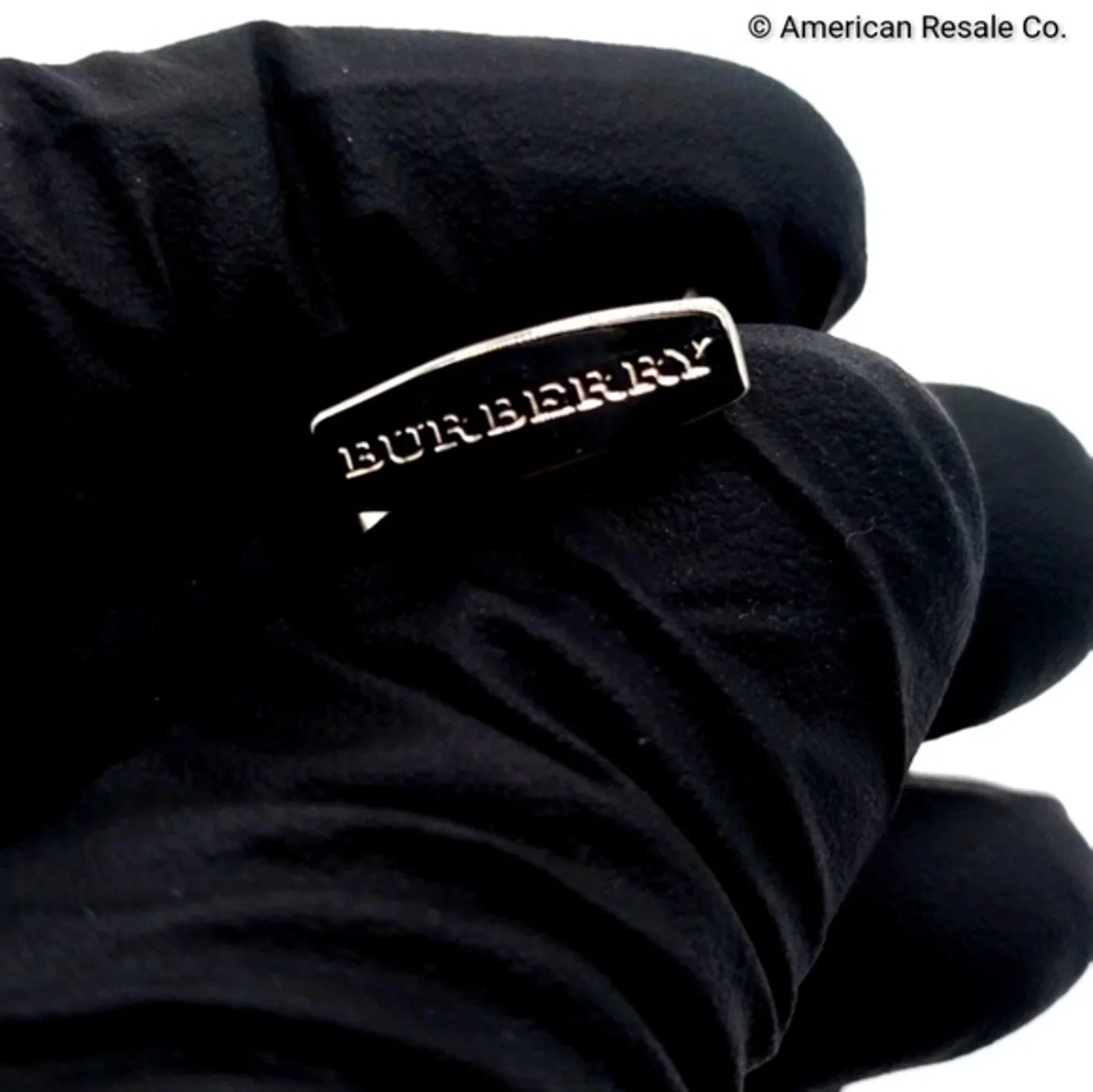 Vintage Burberry Cufflinks. Signed. Rare. Nova Check Pattern. Same Day Shipping.