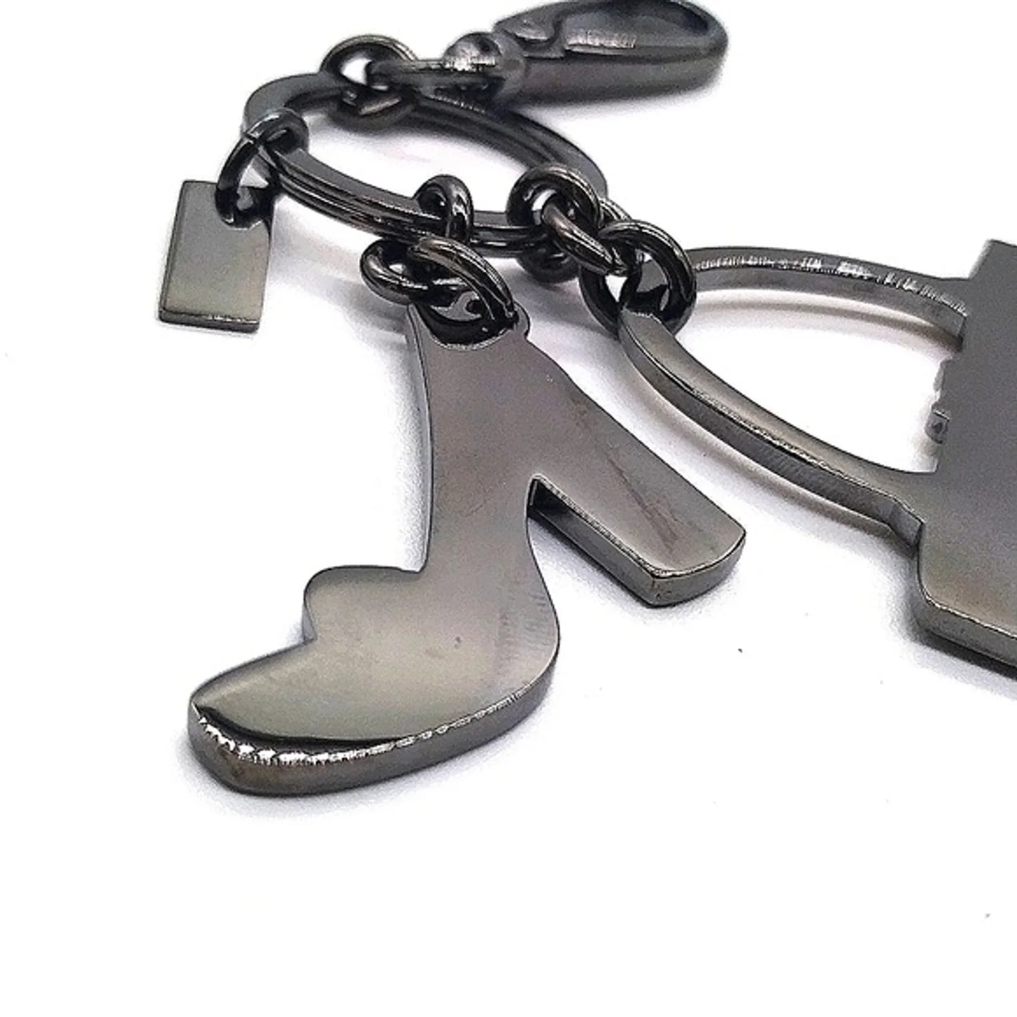 Vintage Burberry Plaid Purse and Heel Keychain FOB Tigger Snap Purse Charm