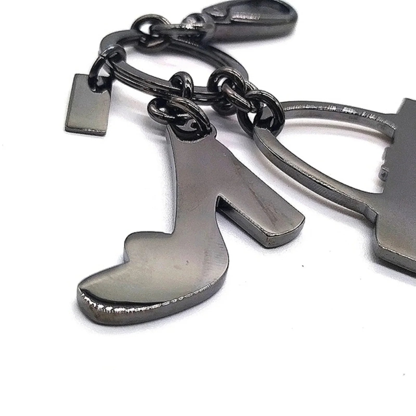 Vintage Burberry Plaid Purse and Heel Keychain FOB Tigger Snap Purse Charm