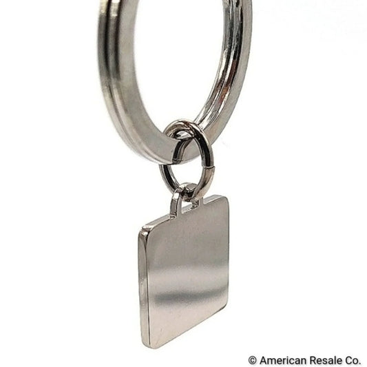 COACH Vintage Espresso Brown Mini Charm Keychain Key Fob Purse Charm-Unisex-Rare