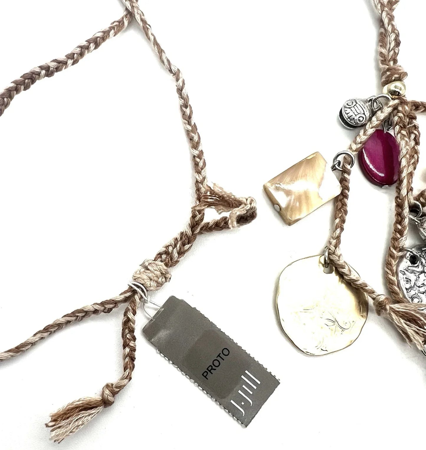 J. JILL Summer Solstice Tassel Pendant Necklace NWT $50