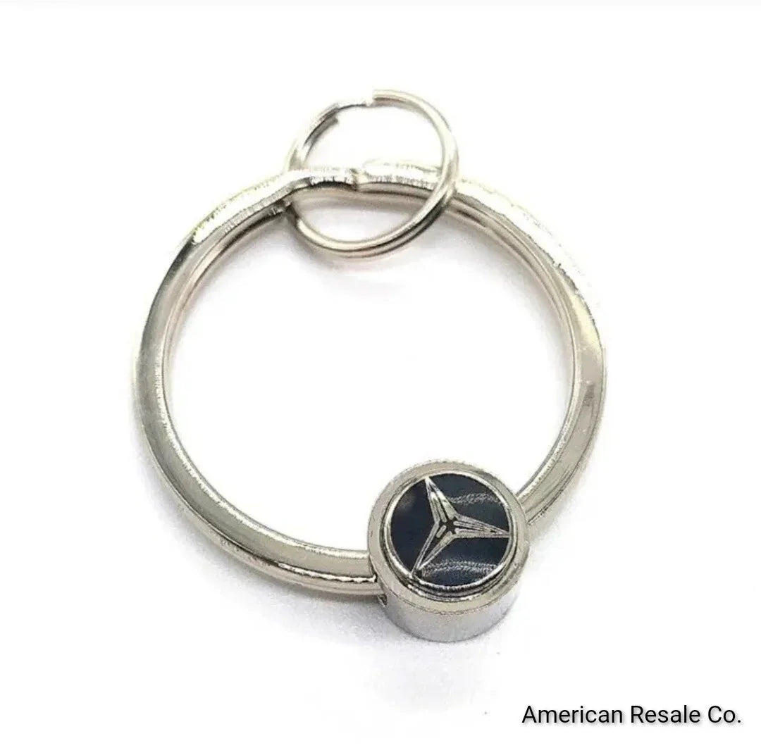 OEM Mercedes Benz Vintage Retro Keychain Fob NIB