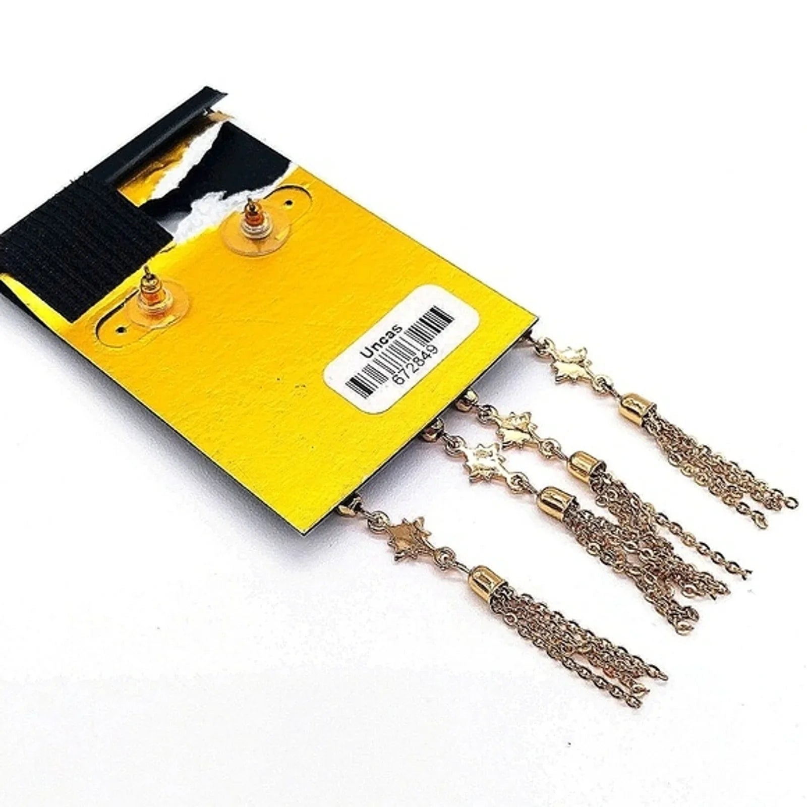 $59 Christian Siriano Hamsa Hands CZ Cubic Zirconia Drop Earrings in Gold