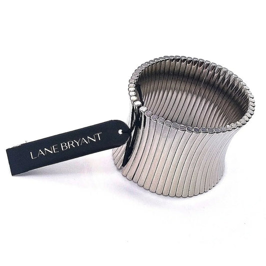 Designer Silver Stretch Bracelet by Lane Bryant