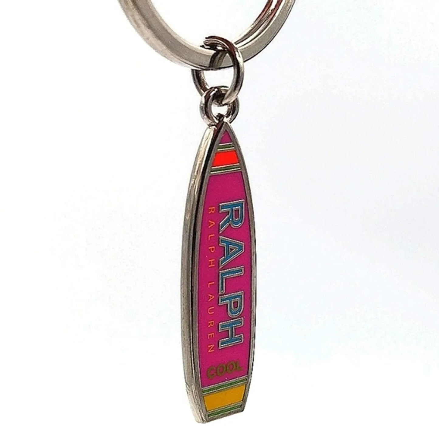 POLO Ralph Lauren Vintage Surf Board Keychain Fob Purse Charm